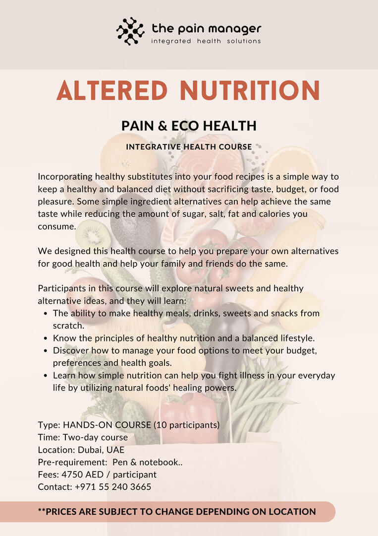 healthy nutrition alternatives course healthy nutrition alternatives course