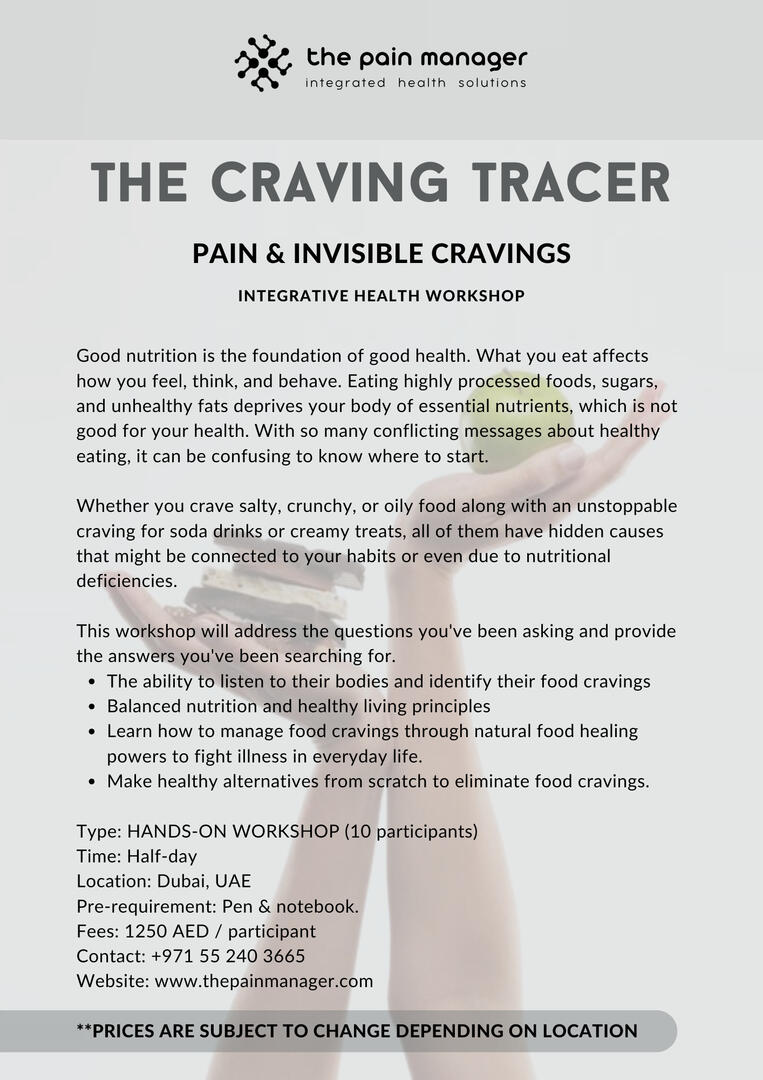 food cravings and substitutes workshop