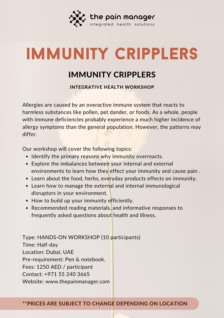 immunity allergy food intolerance cause workshop immunity allergy food intolerance cause workshop