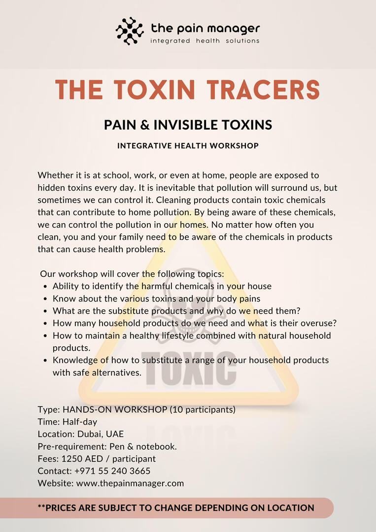 household and body hair products toxins