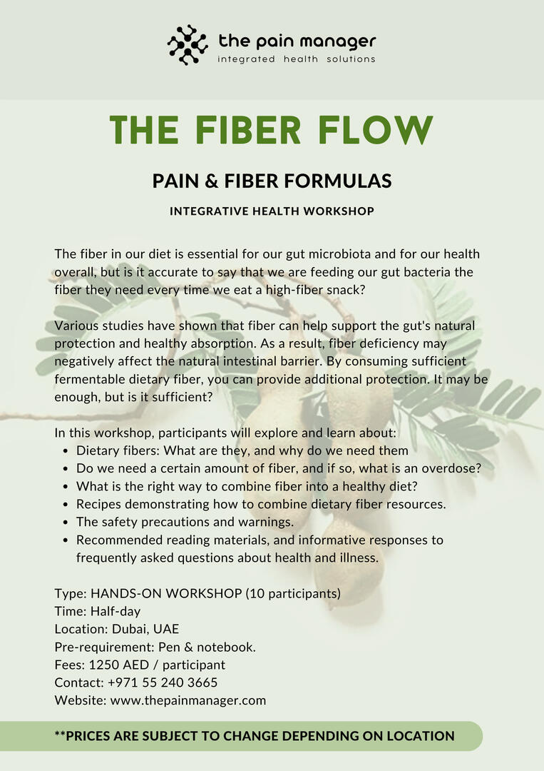 plant fibres and healthy food workshop