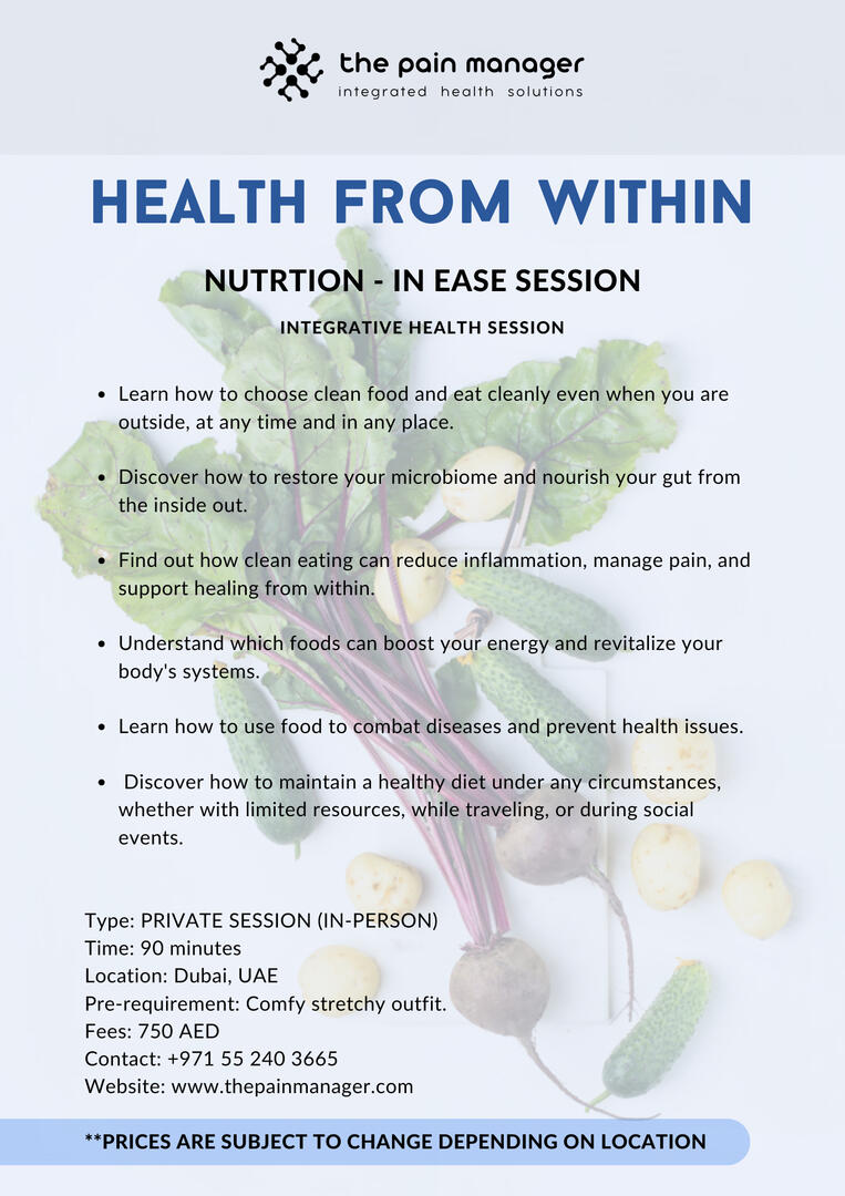 nutrition for health session